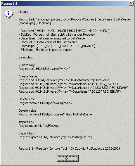 Regxx Screenshot